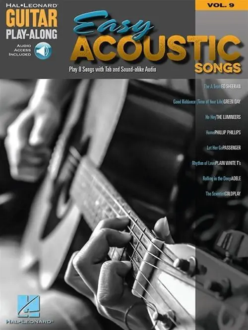 Cover: 9781495047367 | Easy Acoustic Songs: Guitar Play-Along Volume 9 | Hal Leonard Corp