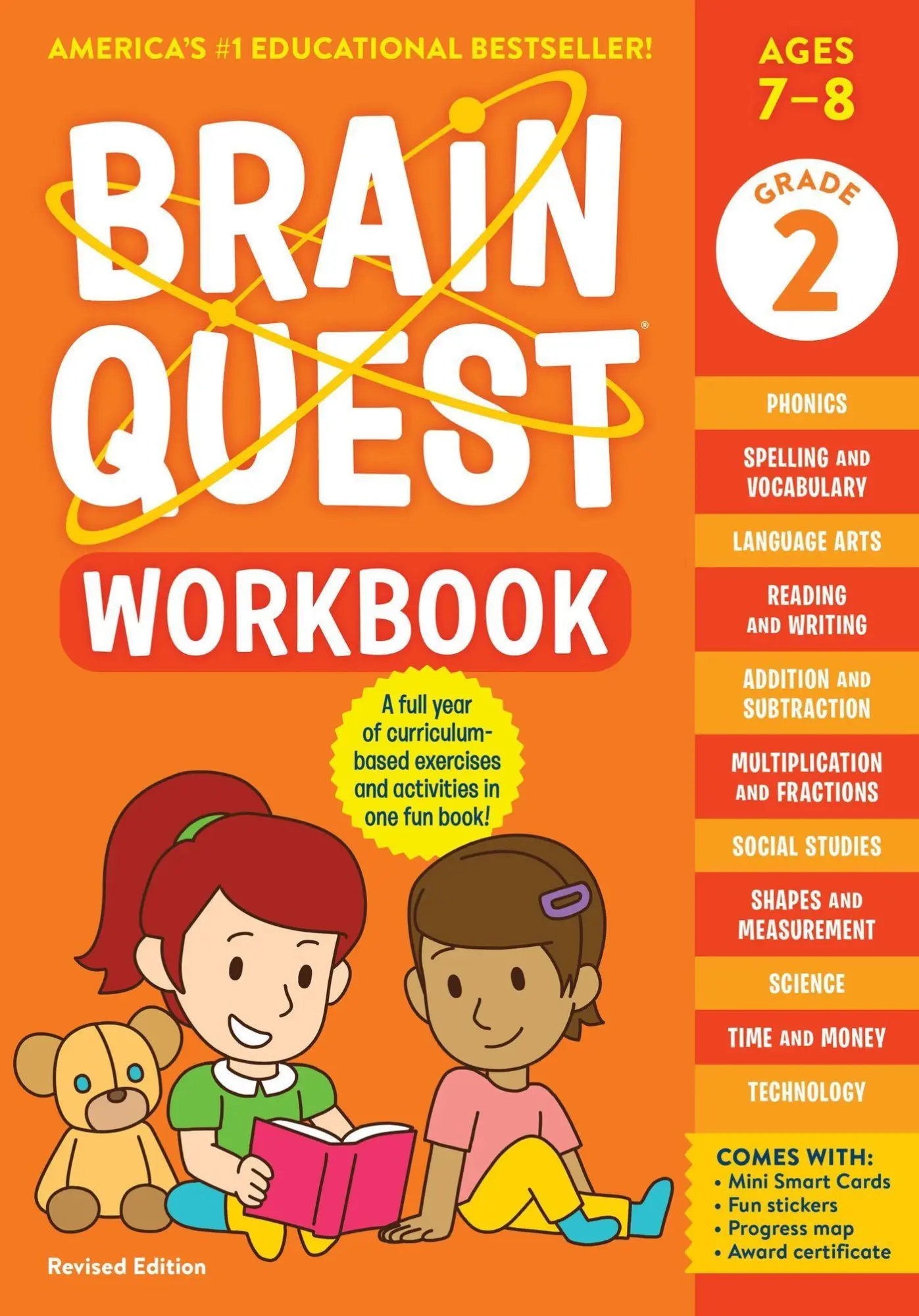 Cover: 9781523517367 | Brain Quest Workbook: 2nd Grade Revised Edition | Workman Publishing
