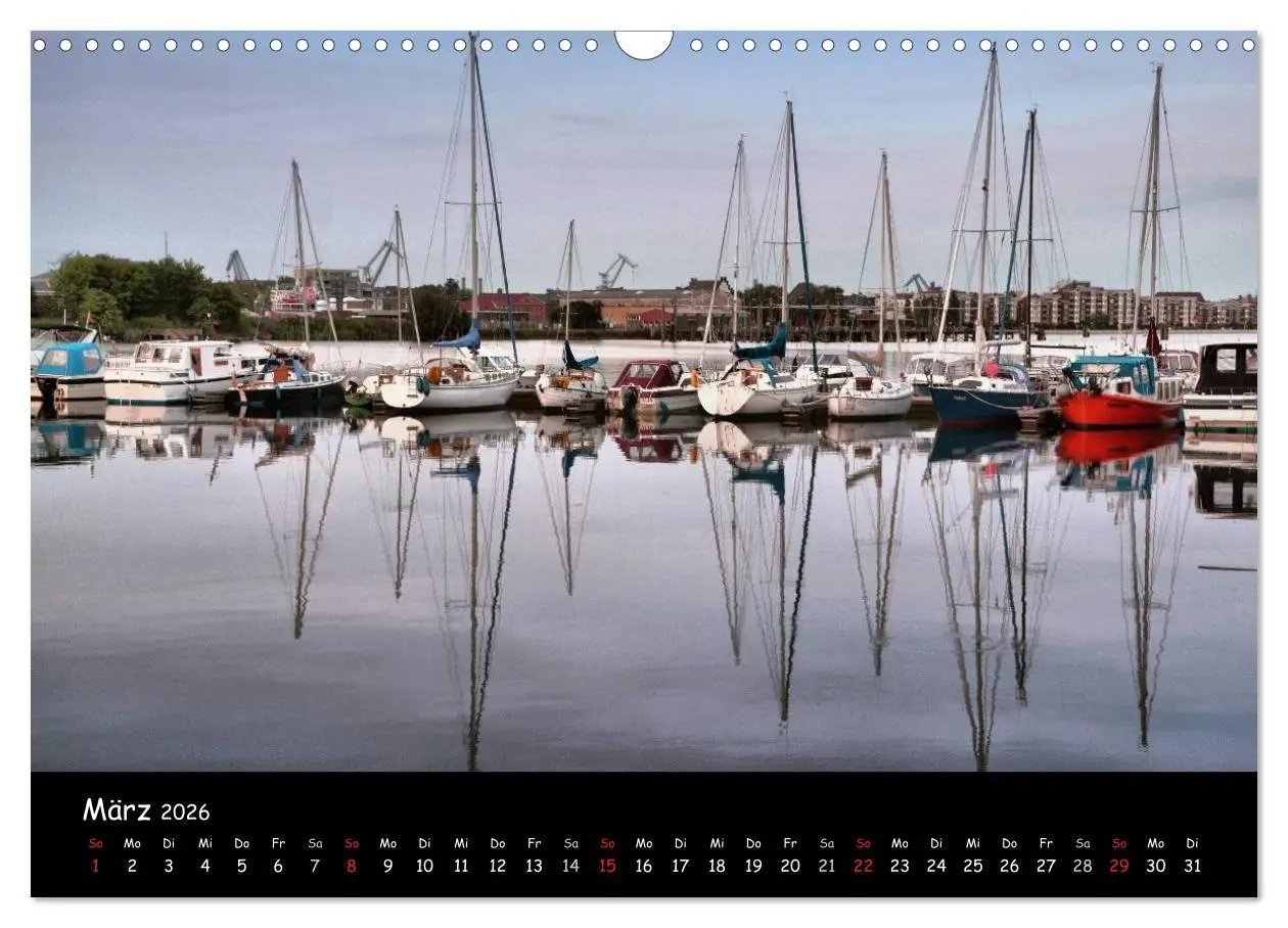 Bild: 9783516177367 | Wilhelmshaven (Wandkalender 2026 DIN A3 quer), CALVENDO Monatskalender