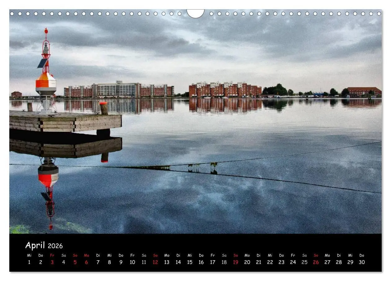 Bild: 9783516177367 | Wilhelmshaven (Wandkalender 2026 DIN A3 quer), CALVENDO Monatskalender