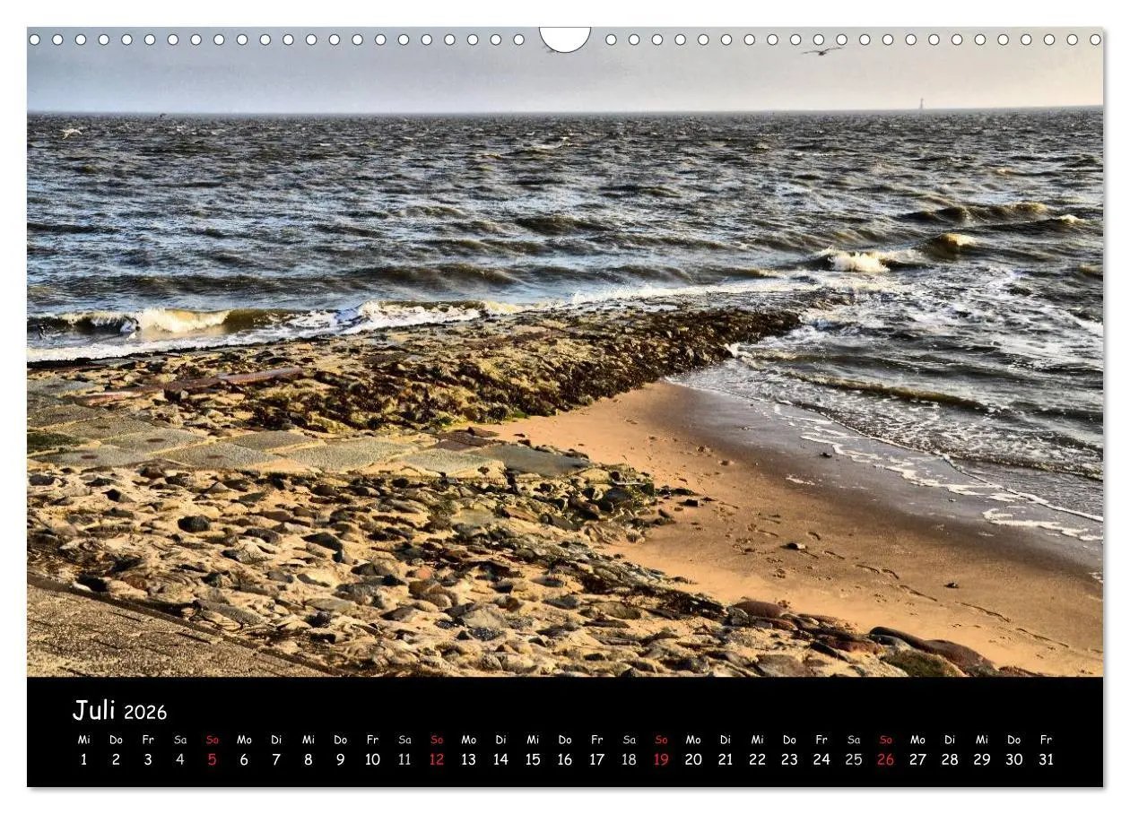Bild: 9783516177367 | Wilhelmshaven (Wandkalender 2026 DIN A3 quer), CALVENDO Monatskalender