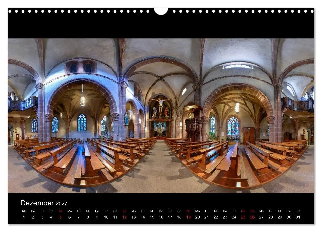 Bild: 9783569887367 | Kapellen, Kirchen und Kathedralen 2027 (Wandkalender 2027 DIN A3...