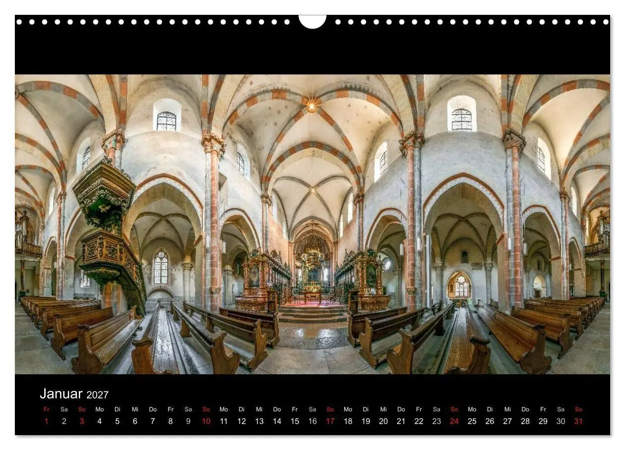 Bild: 9783569887367 | Kapellen, Kirchen und Kathedralen 2027 (Wandkalender 2027 DIN A3...