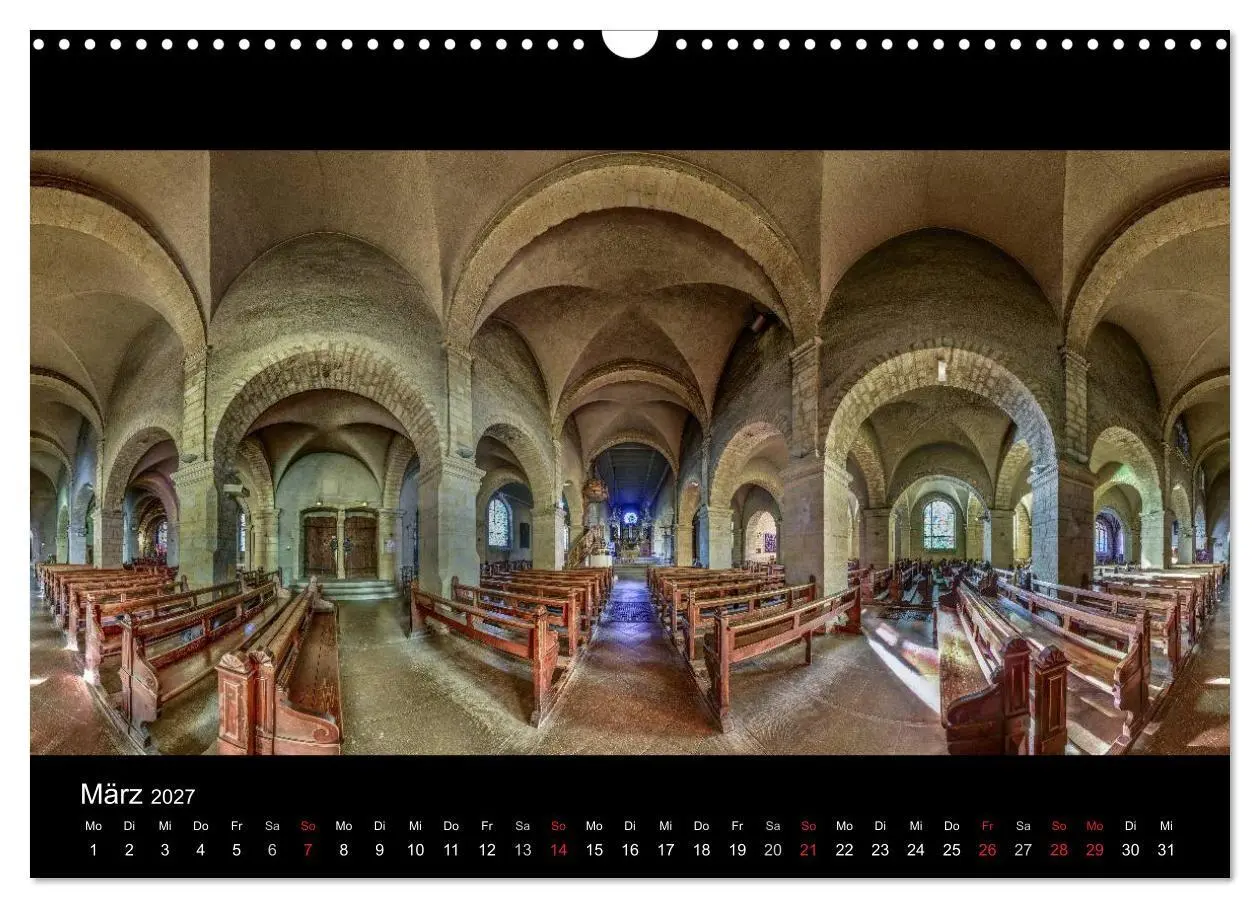 Bild: 9783569887367 | Kapellen, Kirchen und Kathedralen 2027 (Wandkalender 2027 DIN A3...