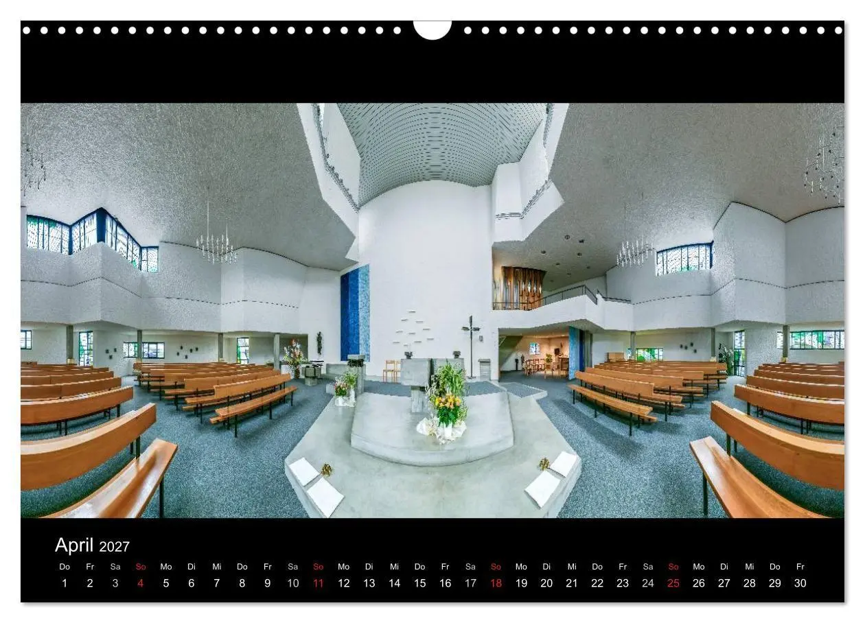 Bild: 9783569887367 | Kapellen, Kirchen und Kathedralen 2027 (Wandkalender 2027 DIN A3...