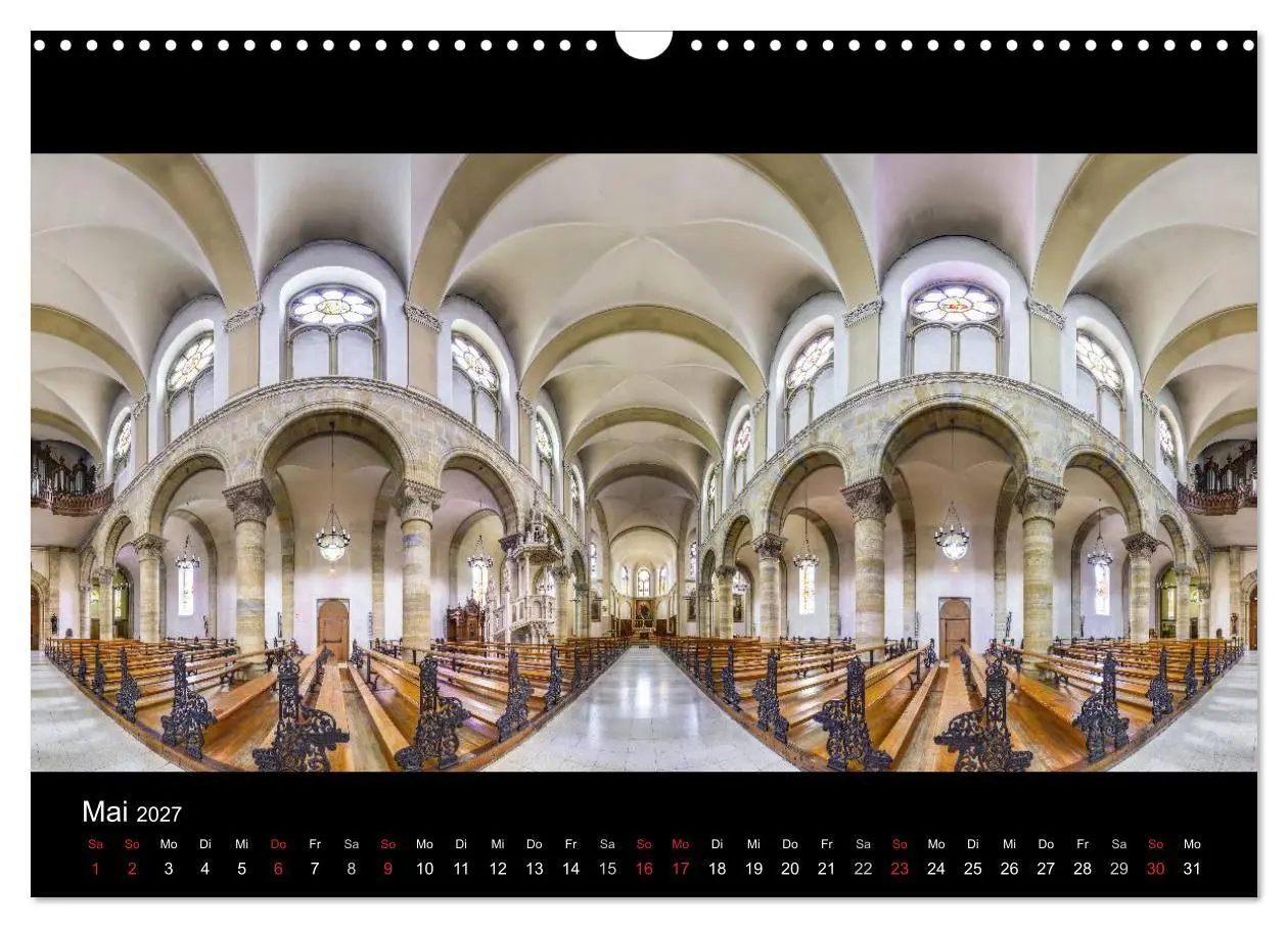 Bild: 9783569887367 | Kapellen, Kirchen und Kathedralen 2027 (Wandkalender 2027 DIN A3...