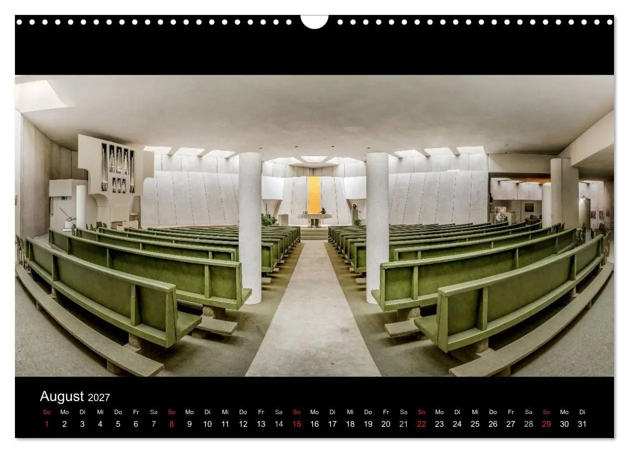 Bild: 9783569887367 | Kapellen, Kirchen und Kathedralen 2027 (Wandkalender 2027 DIN A3...