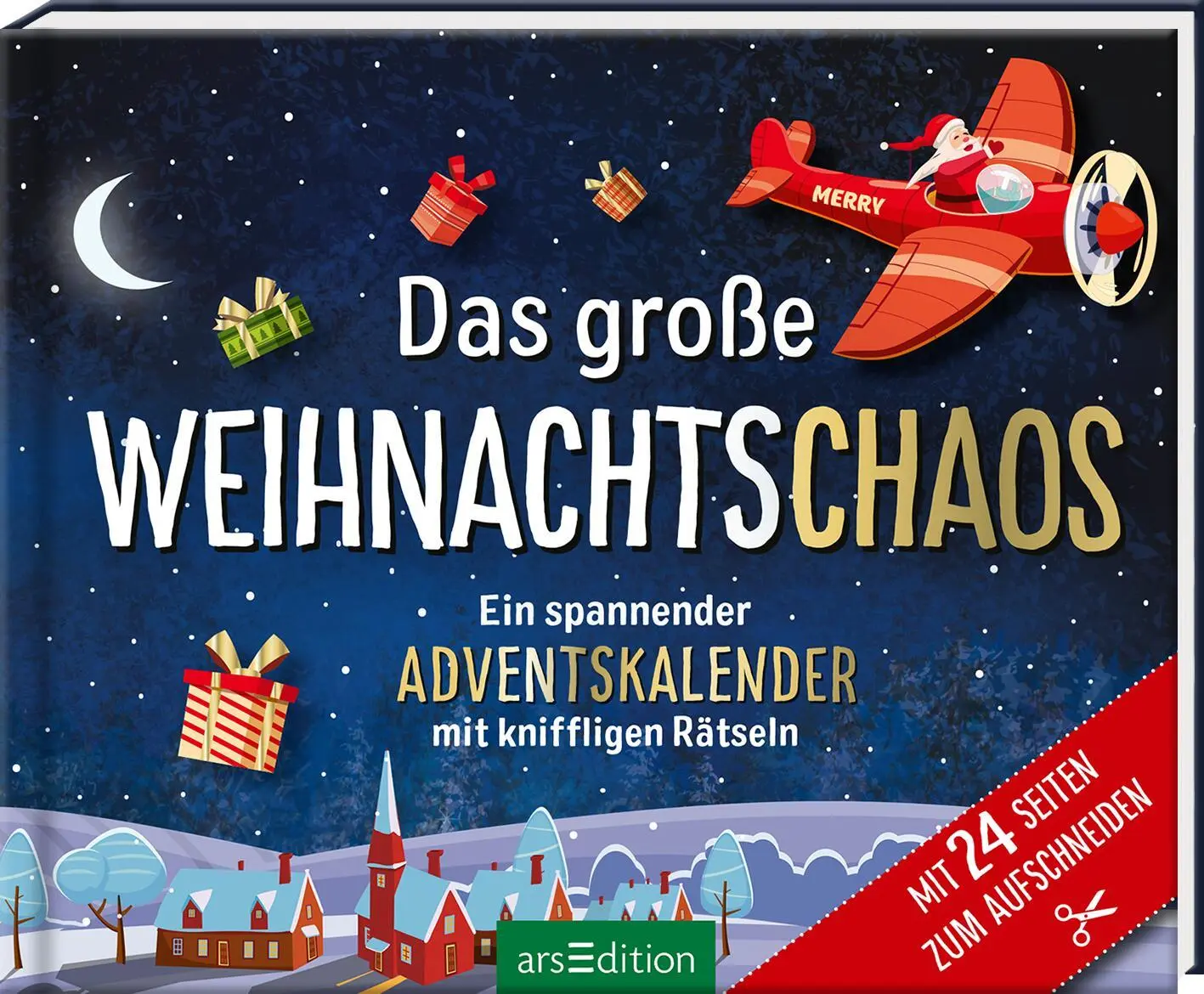 Cover: 9783845857367 | Das große Weihnachtschaos. Adventskalender | Christine Schlitt | Buch