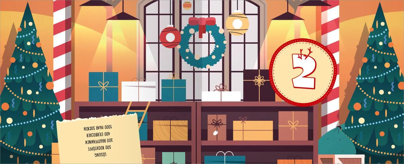 Bild: 9783845857367 | Das große Weihnachtschaos. Adventskalender | Christine Schlitt | Buch
