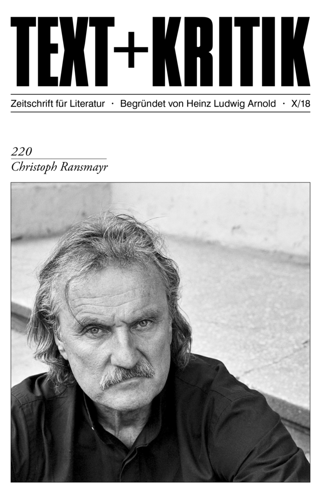 Cover: 9783869167367 | Christoph Ransmayr | Hermann Korte (u. a.) | Taschenbuch | 91 S.