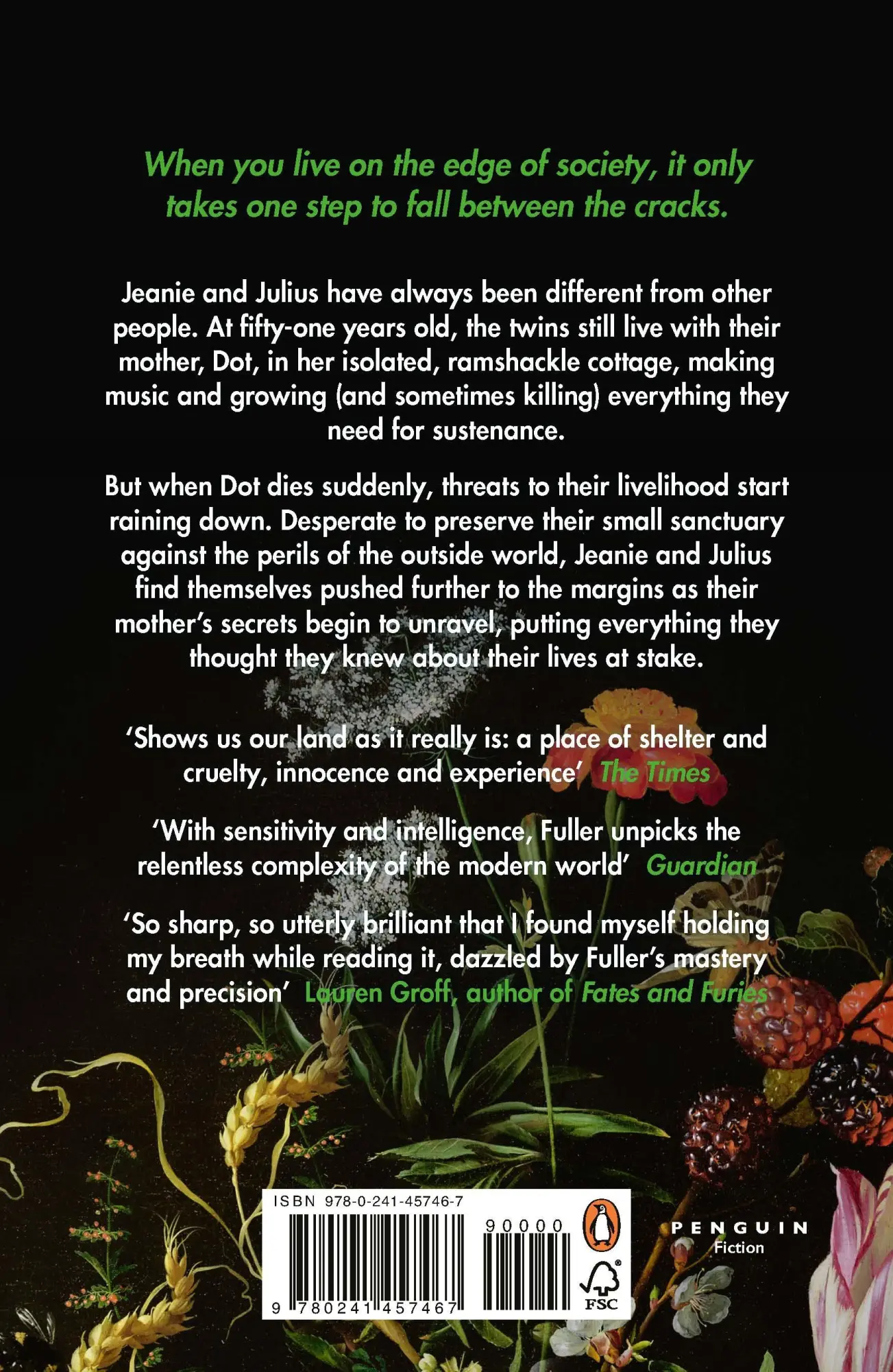 Rückseite: 9780241457467 | Unsettled Ground | Winner of the Costa Novel Award 2021 | Fuller