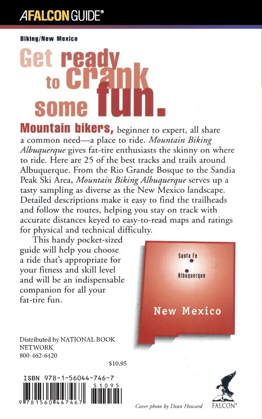 Rückseite: 9781560447467 | Mountain Biking Albuquerque | Nicole Blouin | Taschenbuch | Englisch
