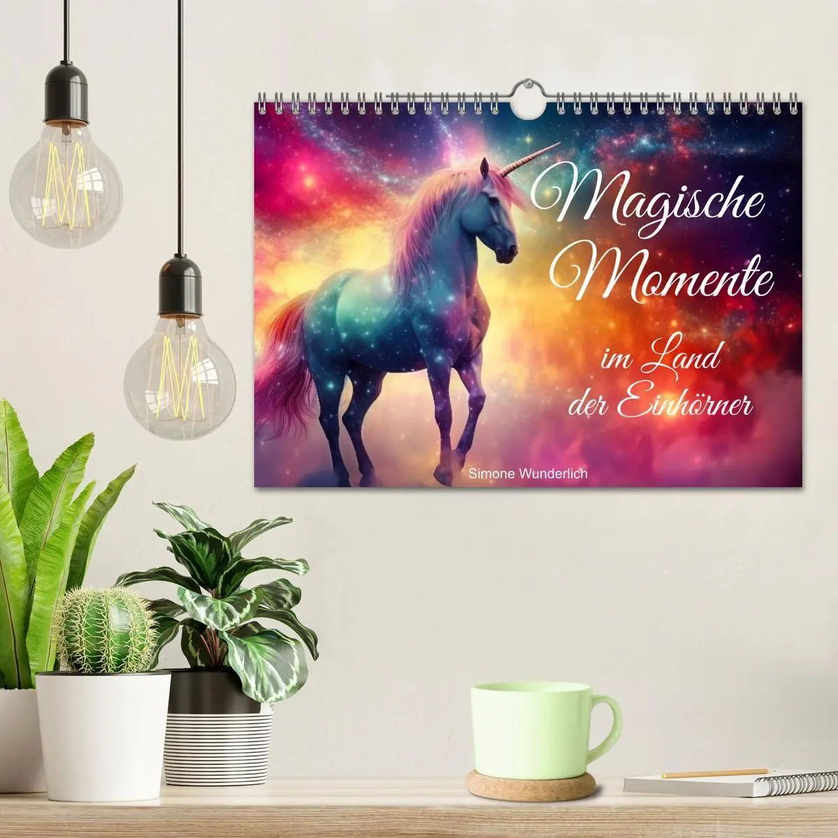 Bild: 9783569187467 | Magische Momente im Land der Einhörner (Wandkalender 2027 DIN A4...