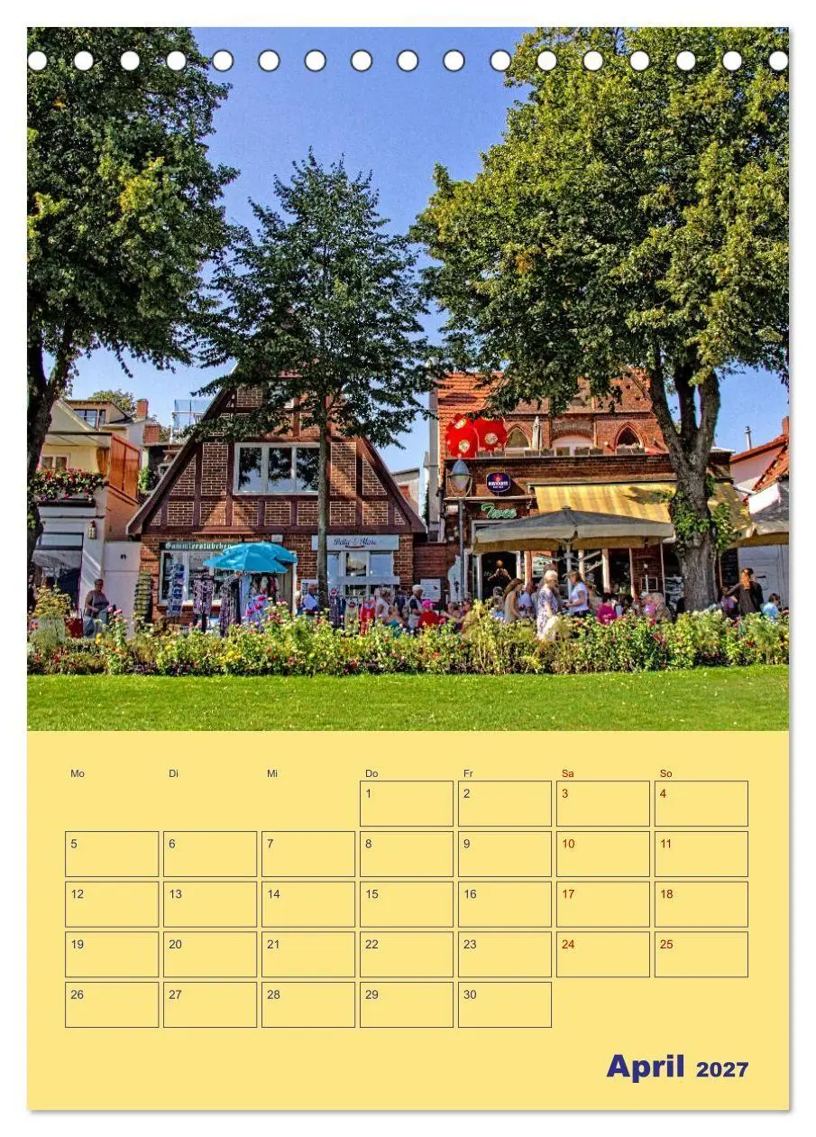 Bild: 9783569327467 | Sehnsuchtsort Warnemünde (Tischkalender 2027 DIN A5 hoch), CALVENDO...