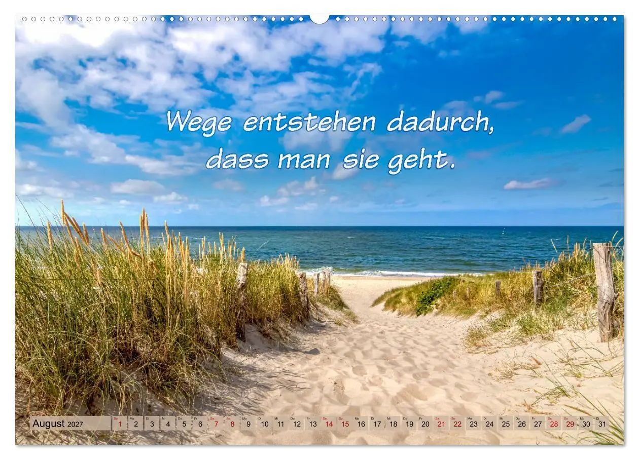 Bild: 9783569497467 | Sehnsucht zum Meer (Wandkalender 2027 DIN A2 quer), CALVENDO...