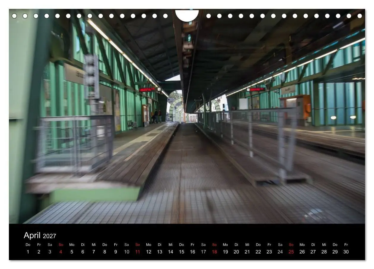 Bild: 9783569947467 | Die Wuppertaler Schwebebahn (Wandkalender 2027 DIN A4 quer),...