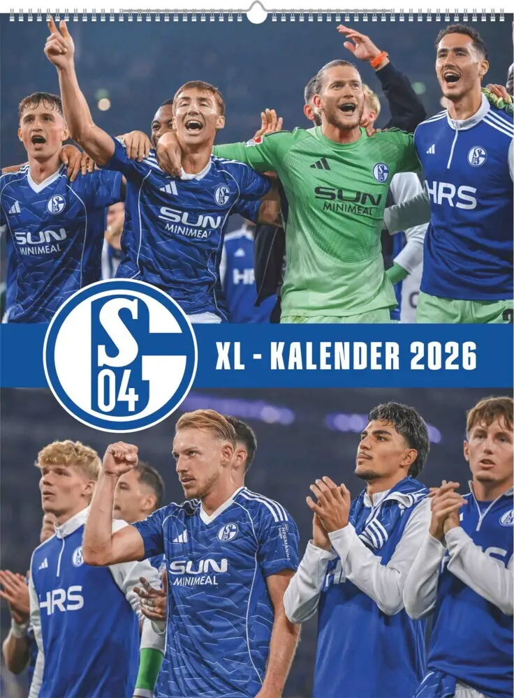 Cover: 4069095007567 | FC Schalke 04 2026 - Poster-Kalender-XL - Fußball-Kalender -...
