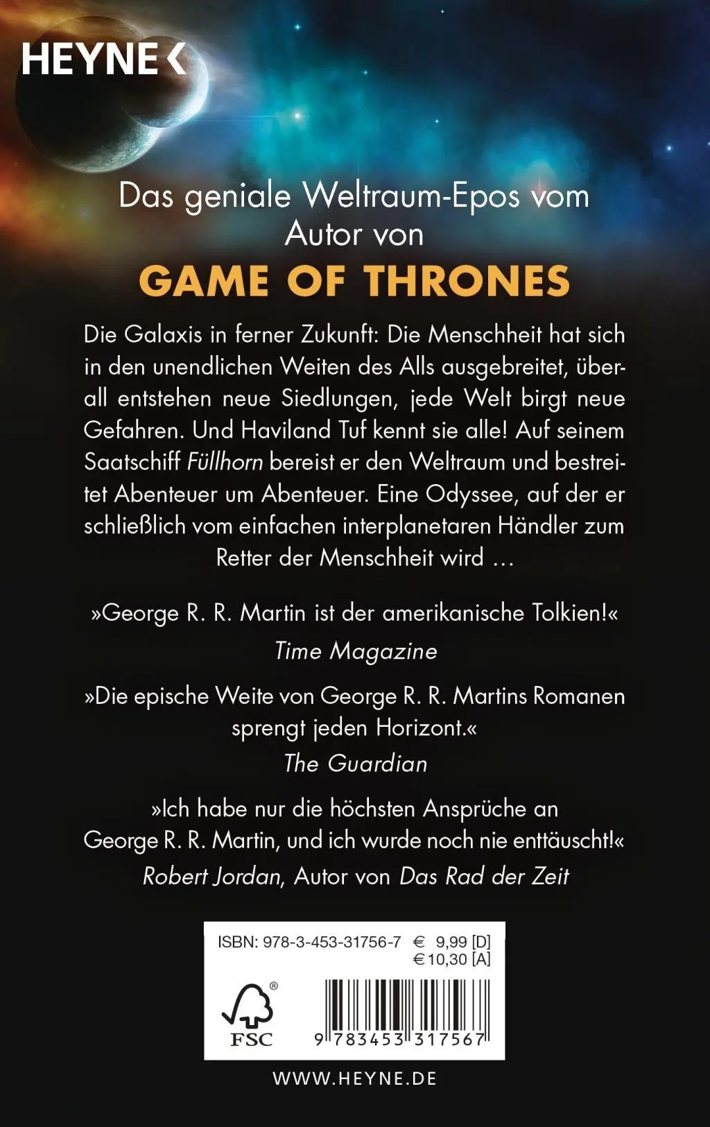 Bild: 9783453317567 | Planetenwanderer | George R. R. Martin | Taschenbuch | 512 S. | 2016