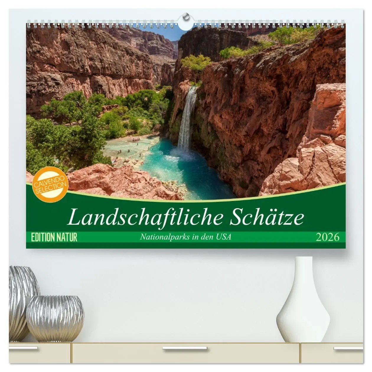 Cover: 9783457757567 | Landschaftliche Schätze (hochwertiger Premium Wandkalender 2026 DIN...