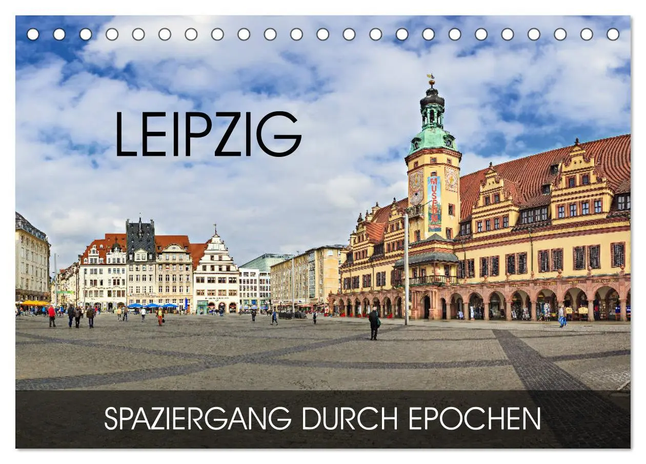 Cover: 9783457827567 | Leipzig - Spaziergang durch Epochen (Tischkalender 2026 DIN A5...