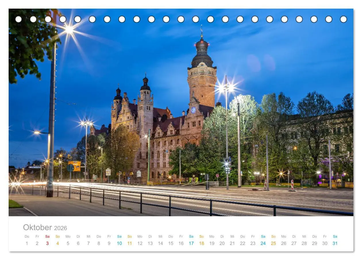 Bild: 9783457827567 | Leipzig - Spaziergang durch Epochen (Tischkalender 2026 DIN A5...