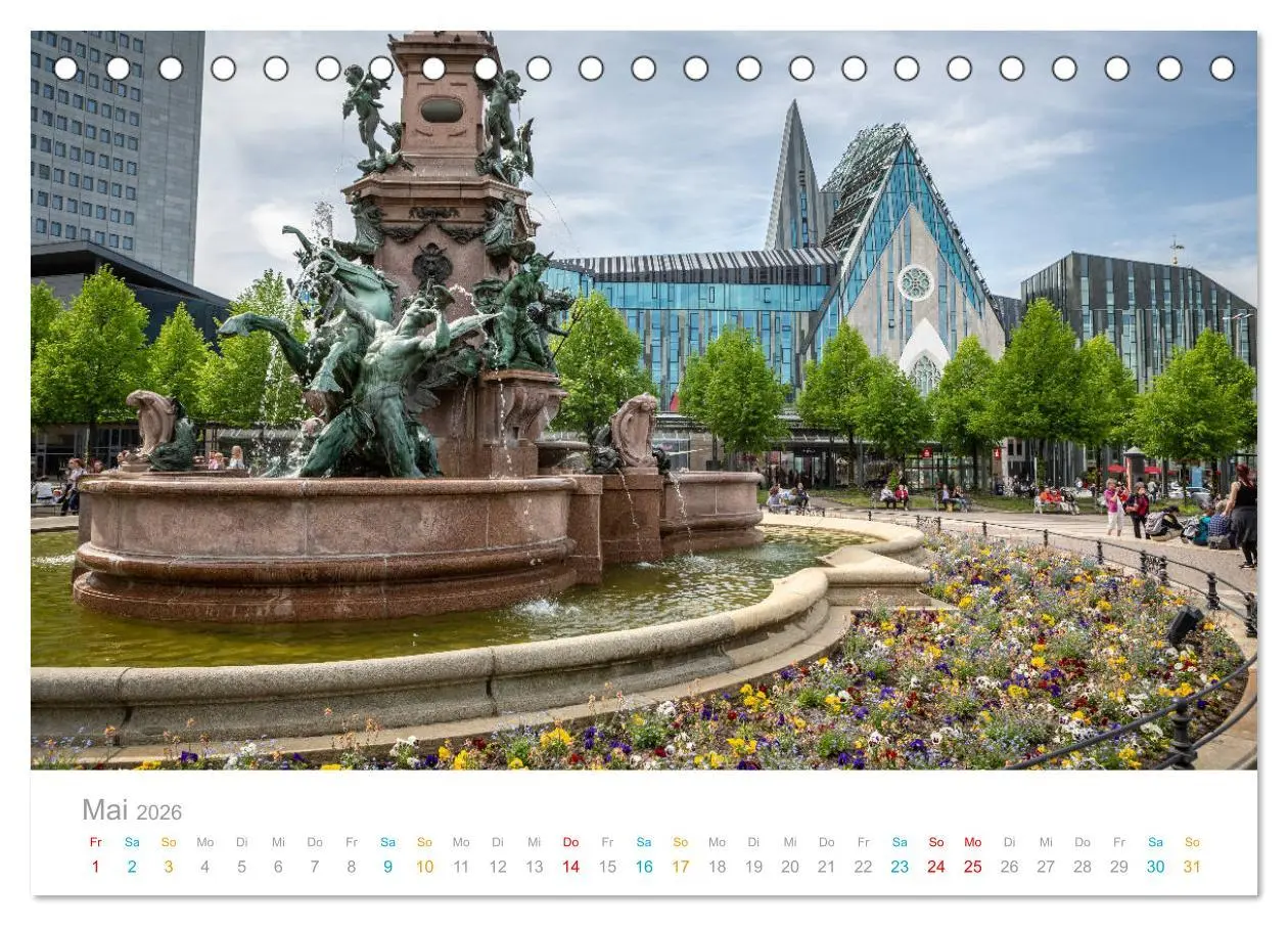 Bild: 9783457827567 | Leipzig - Spaziergang durch Epochen (Tischkalender 2026 DIN A5...