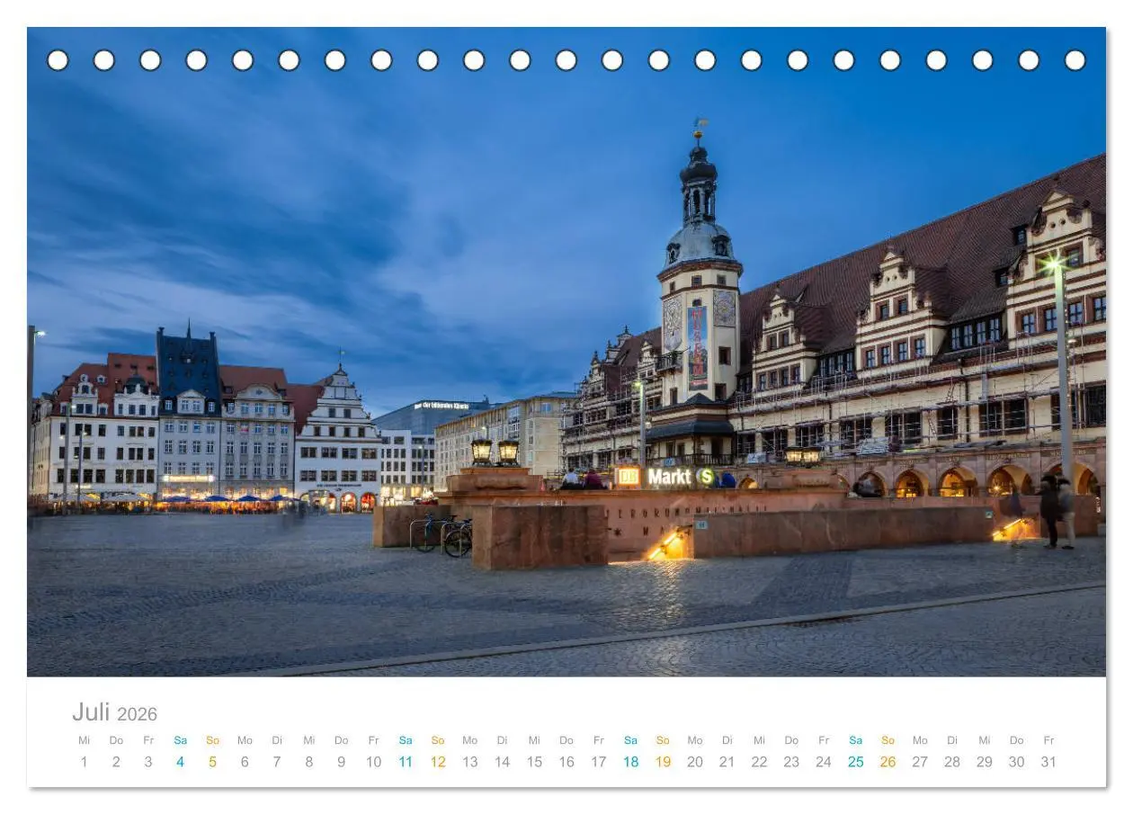 Bild: 9783457827567 | Leipzig - Spaziergang durch Epochen (Tischkalender 2026 DIN A5...
