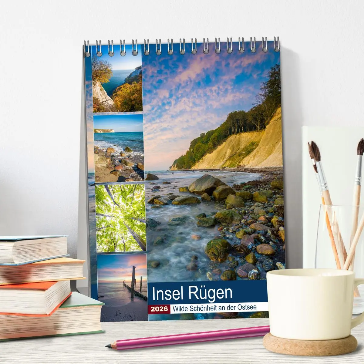 Bild: 9783516397567 | Insel Rügen - Wilde Schönheit an der Ostsee (Tischkalender 2026 DIN...