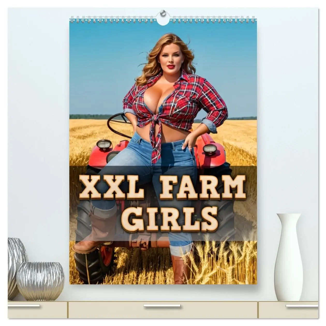 Cover: 9783569007567 | XXL Farm Girls (hochwertiger Premium Wandkalender 2027 DIN A2...
