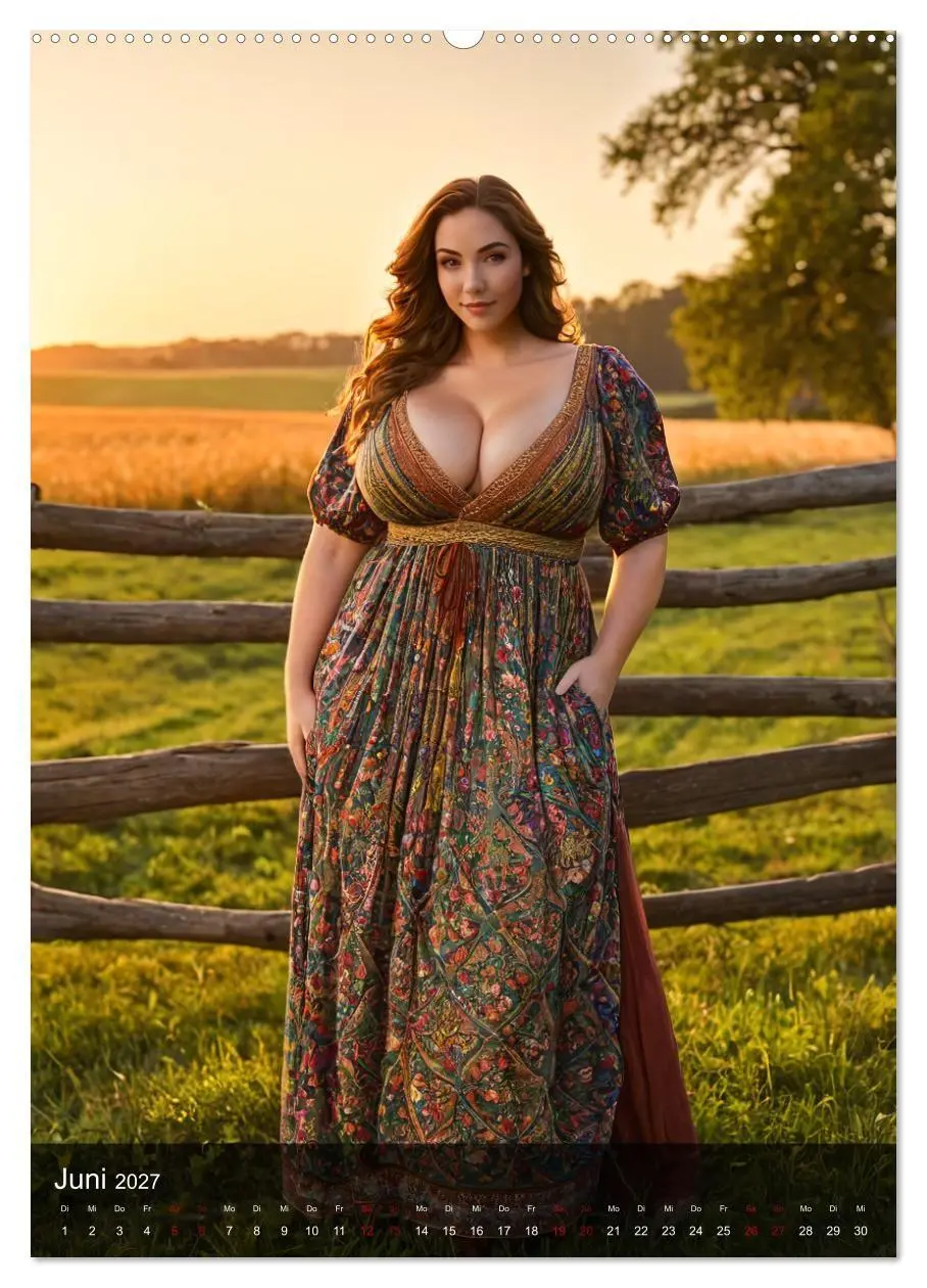 Bild: 9783569007567 | XXL Farm Girls (hochwertiger Premium Wandkalender 2027 DIN A2...