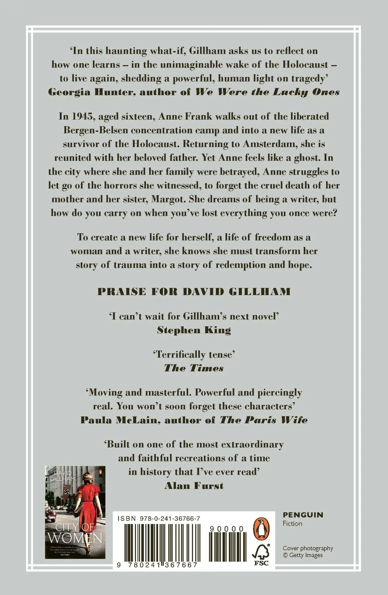 Rückseite: 9780241367667 | Annelies | A Novel of Anne Frank | David Gillham | Taschenbuch | 2020