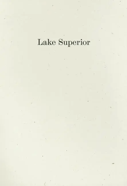 Cover: 9781933517667 | Lake Superior | Lorine Niedecker | Taschenbuch | Englisch | 2013