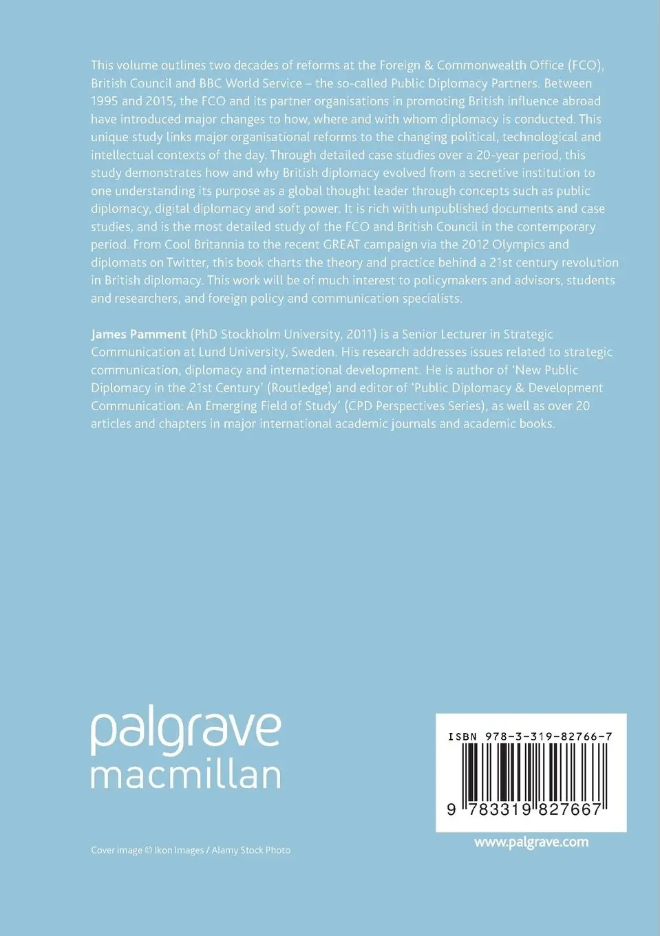 Rückseite: 9783319827667 | British Public Diplomacy and Soft Power | James Pamment | Taschenbuch