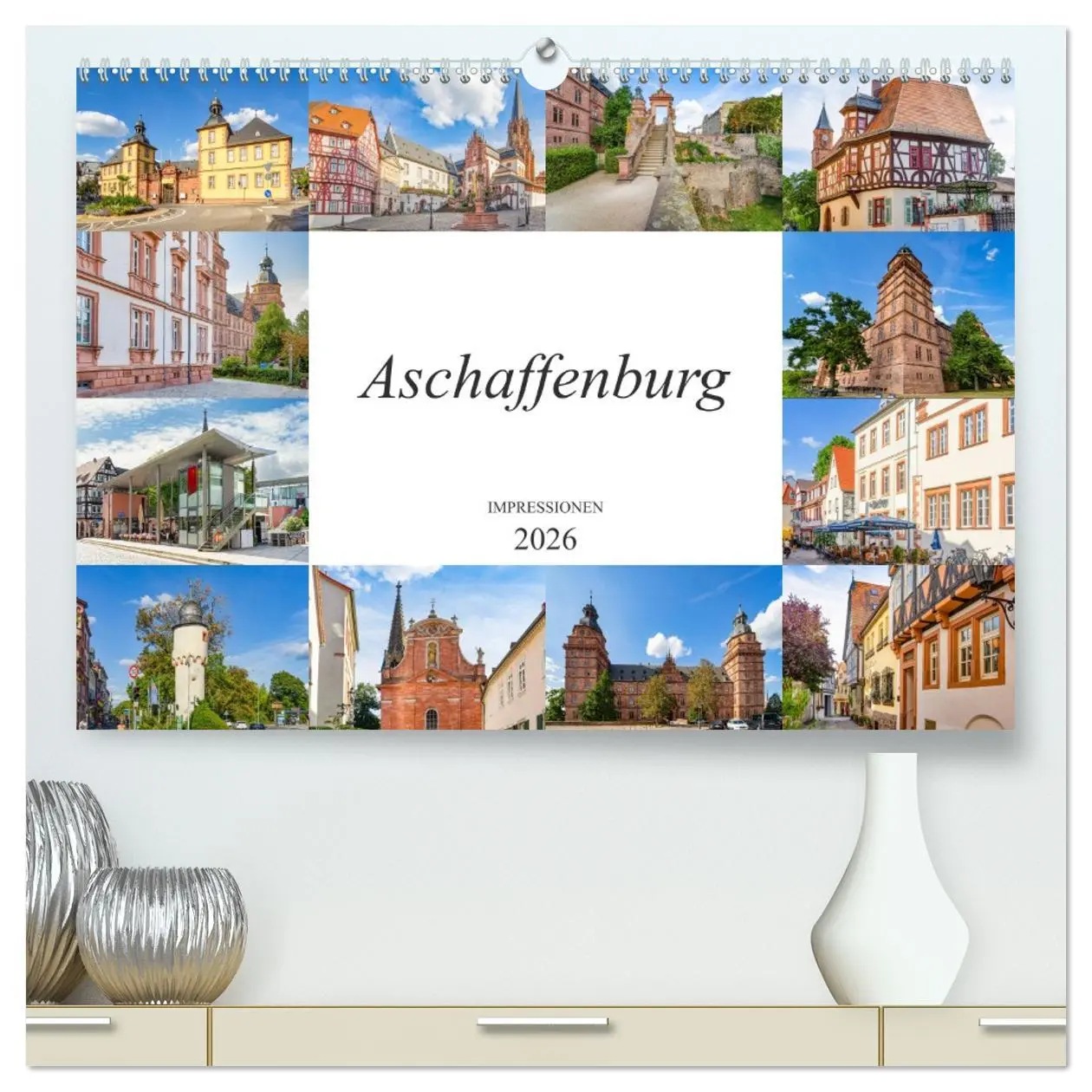 Cover: 9783457747667 | Aschaffenburg Impressionen (hochwertiger Premium Wandkalender 2026...