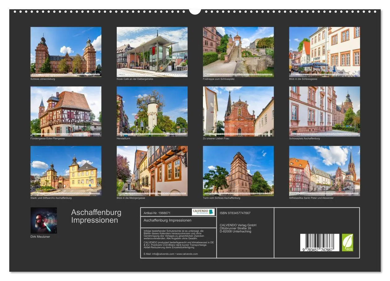 Bild: 9783457747667 | Aschaffenburg Impressionen (hochwertiger Premium Wandkalender 2026...