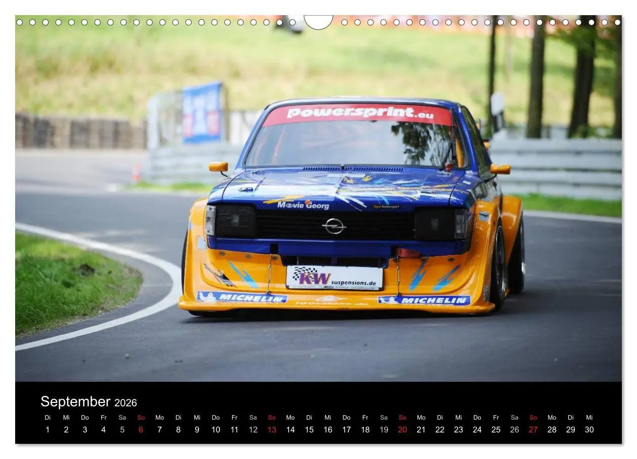Bild: 9783516077667 | Bergrennen im Opel (Wandkalender 2026 DIN A3 quer), CALVENDO...
