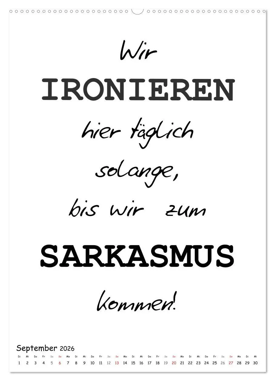 Bild: 9783516387667 | Typo-Kalender für das Büro. Gemeine und lustige Sprüche...