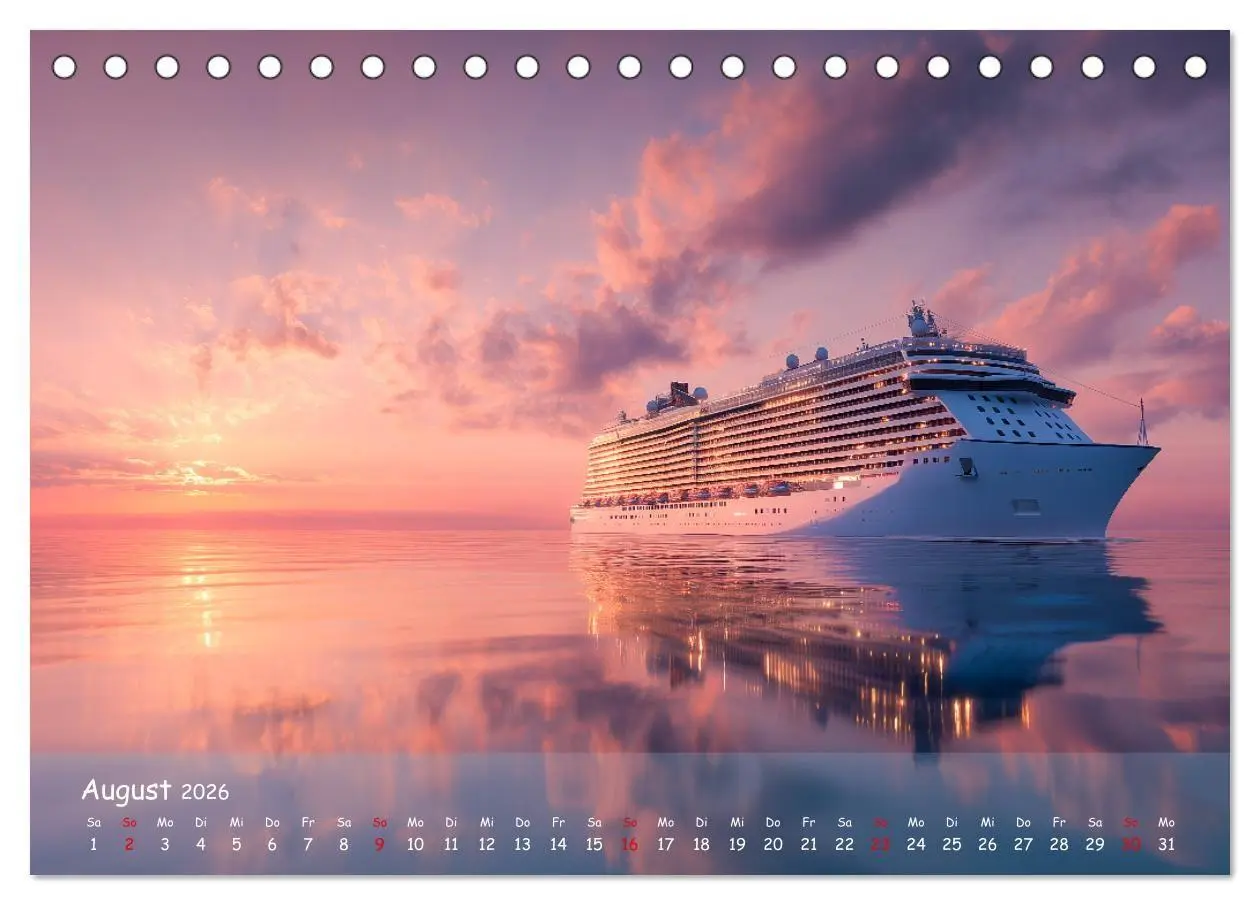 Bild: 9783516697667 | Kreuzfahrtschiffe Kalender - Kreuzfahrten und Giganten der Meere...