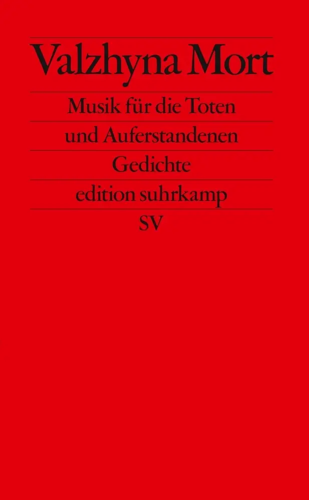 Cover: 9783518127667 | Musik für die Toten und Auferstandenen | Gedichte | Valzhyna Mort