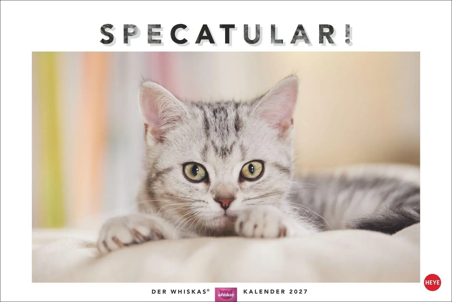 Cover: 9783756417667 | Whiskas Katzenkalender 2027 | Heye | Kalender | Spiralbindung | 14 S.