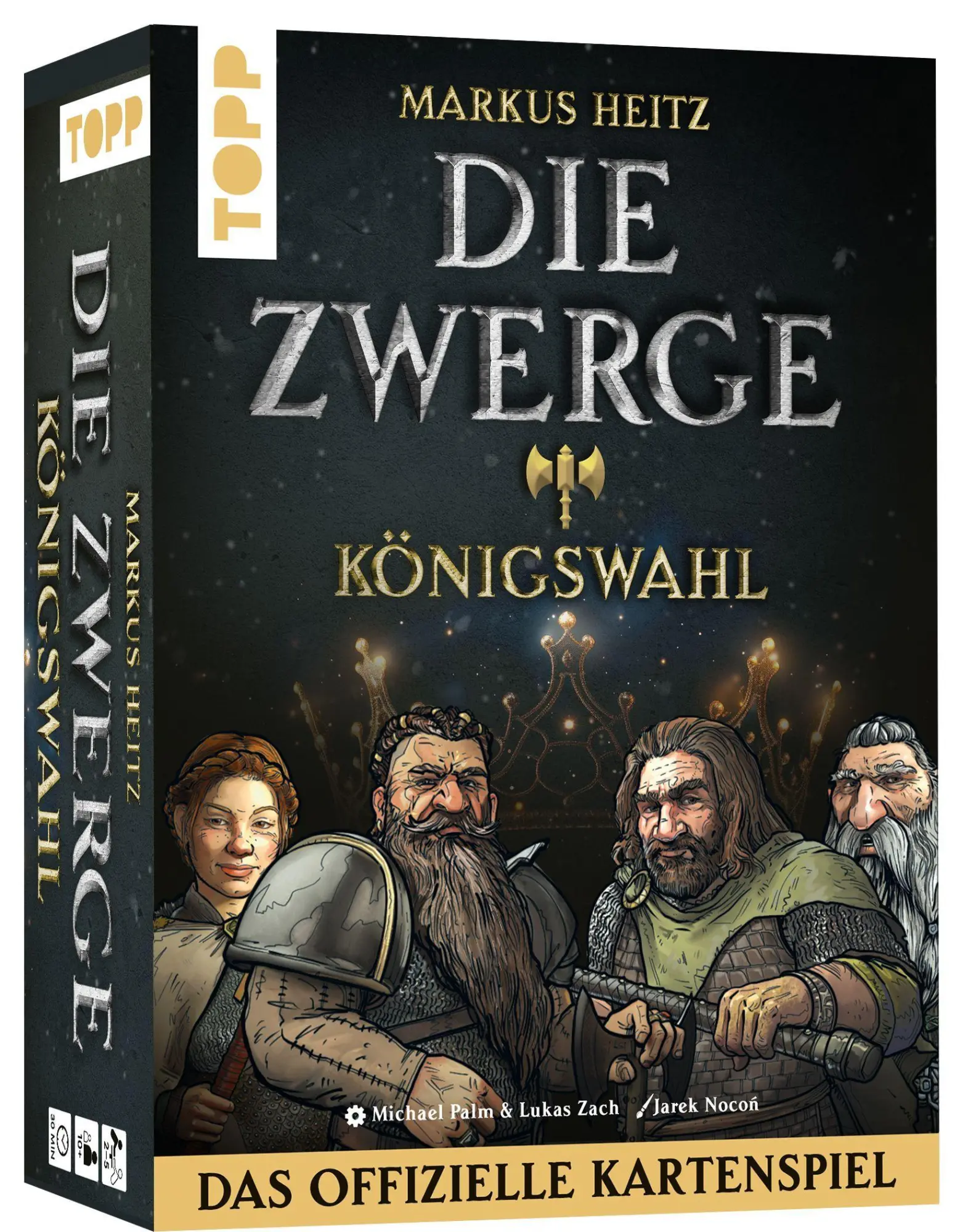 Cover: 4007742187767 | Die Zwerge - Königswahl. Das offizielle Kartenspiel zur...