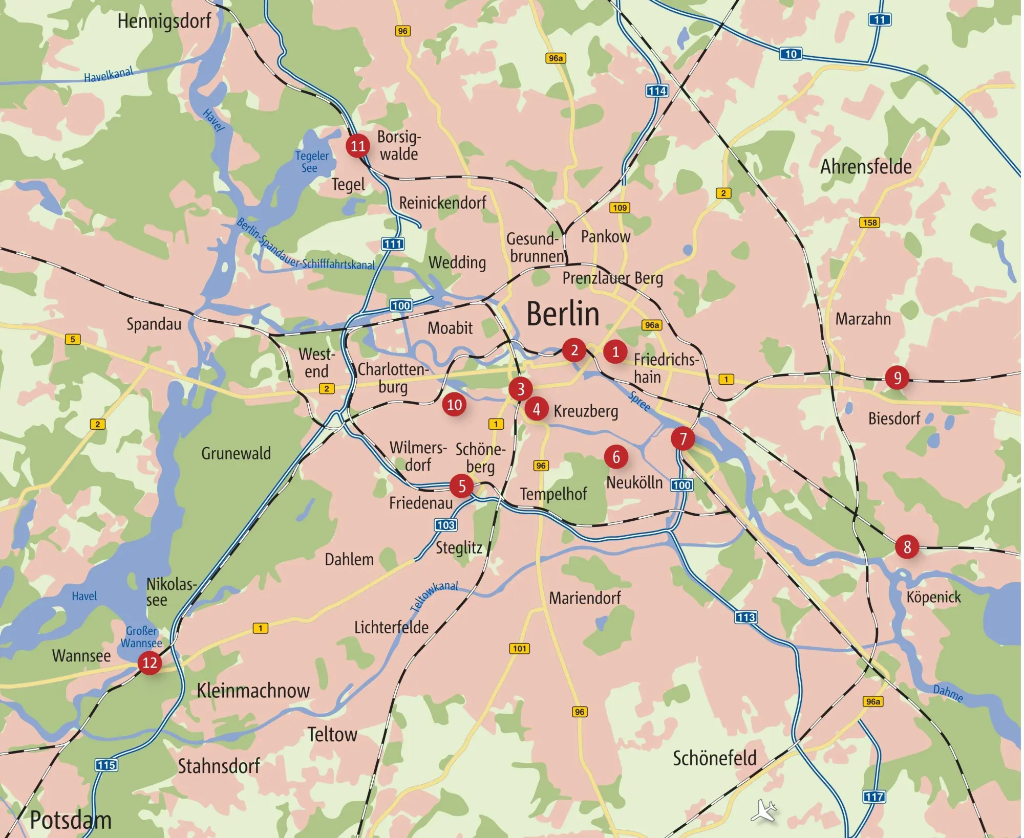 Bild: 9783770027767 | Mit dem Rad durch Berlin | Kristina Offermann | Taschenbuch | 168 S.