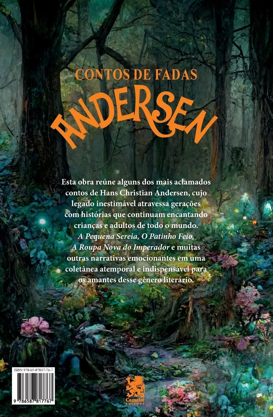 Rückseite: 9786587817767 | Contos de Fadas - Andersen | Hans Christian Andersen | Taschenbuch
