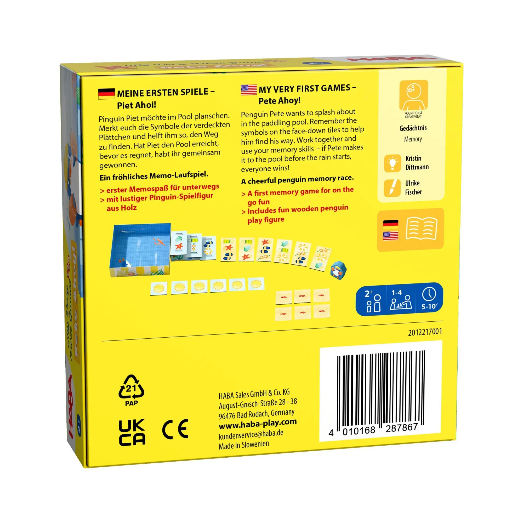 Bild: 4010168287867 | Meine ersten Spiele - Piet ahoi! | Spiel | Deutsch | 2025