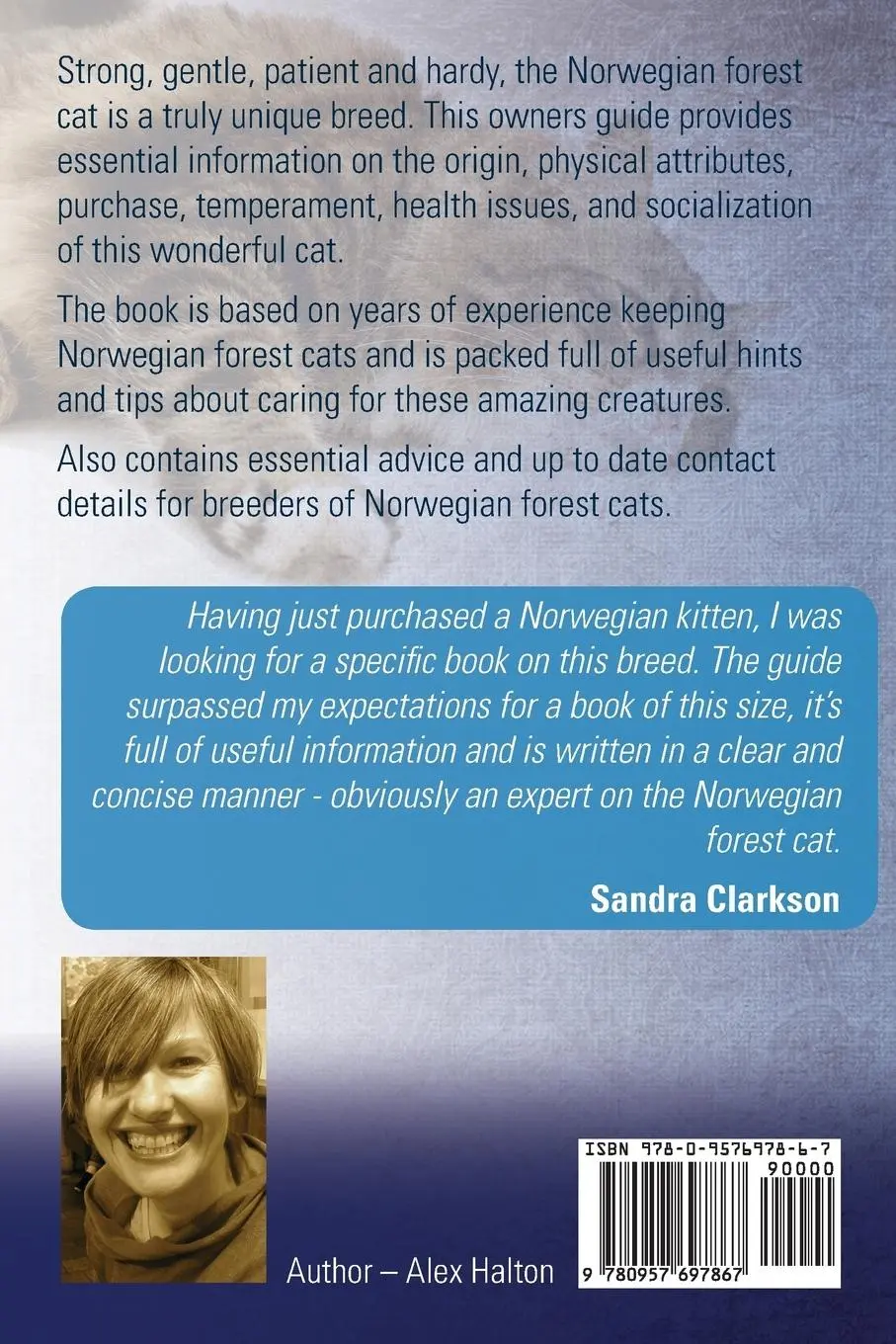 Rückseite: 9780957697867 | Norwegian Forest Cats and Kittens. Complete Owners Guide. Includes...
