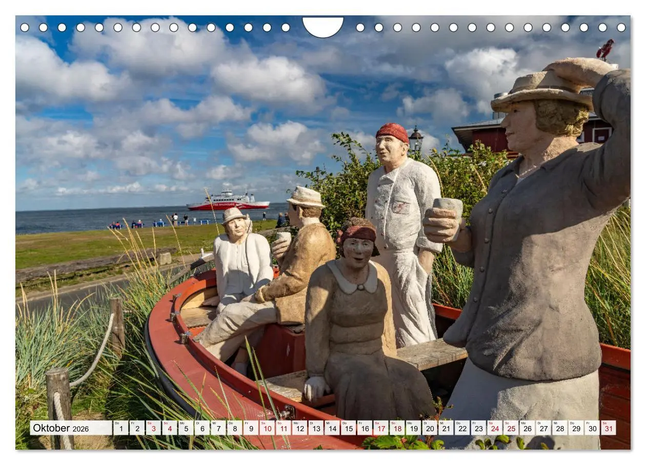 Bild: 9783457347867 | Deutschland - Insel Sylt (Wandkalender 2026 DIN A4 quer), CALVENDO...