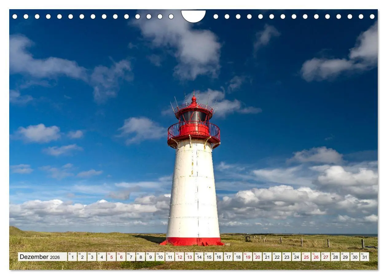 Bild: 9783457347867 | Deutschland - Insel Sylt (Wandkalender 2026 DIN A4 quer), CALVENDO...