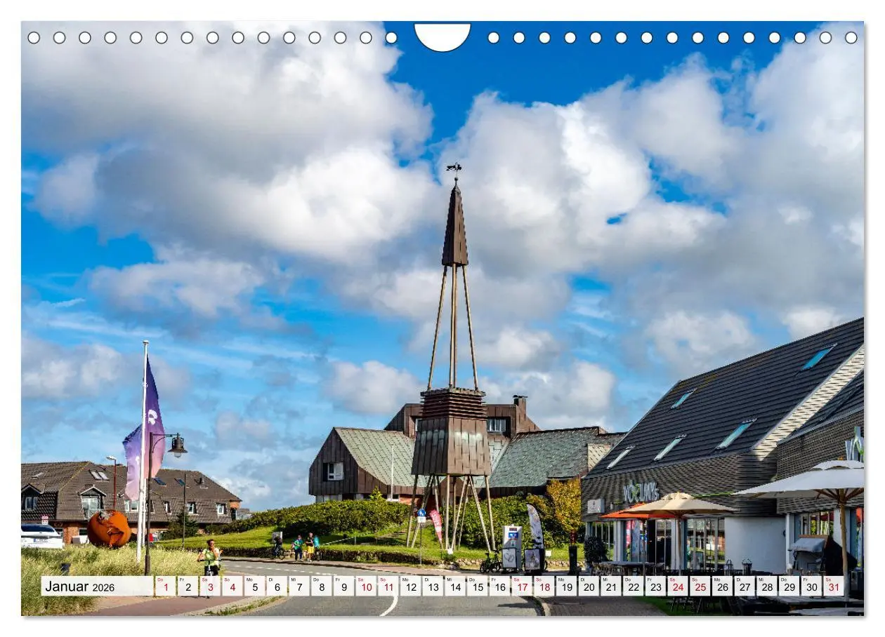 Bild: 9783457347867 | Deutschland - Insel Sylt (Wandkalender 2026 DIN A4 quer), CALVENDO...
