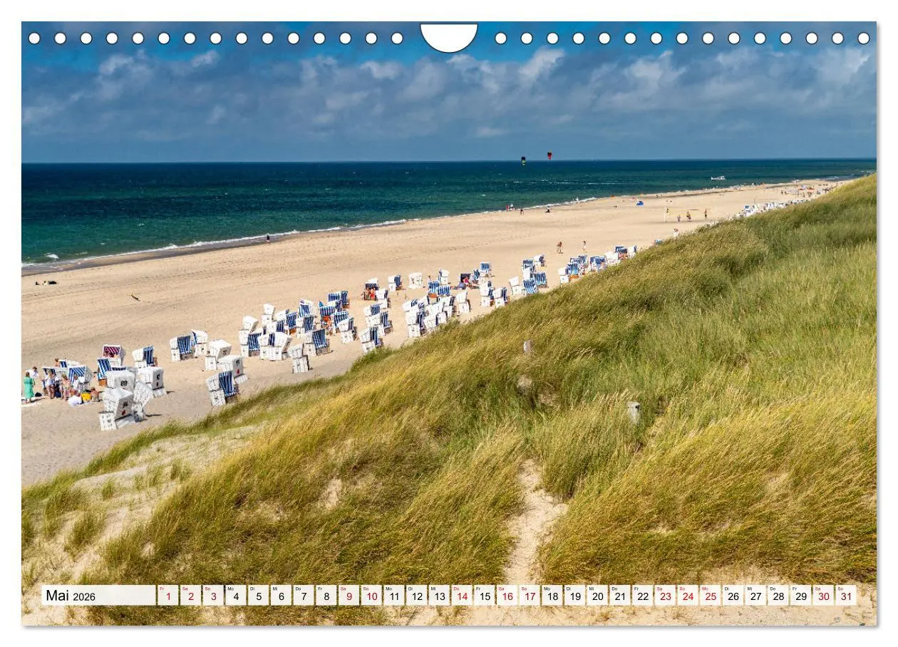 Bild: 9783457347867 | Deutschland - Insel Sylt (Wandkalender 2026 DIN A4 quer), CALVENDO...