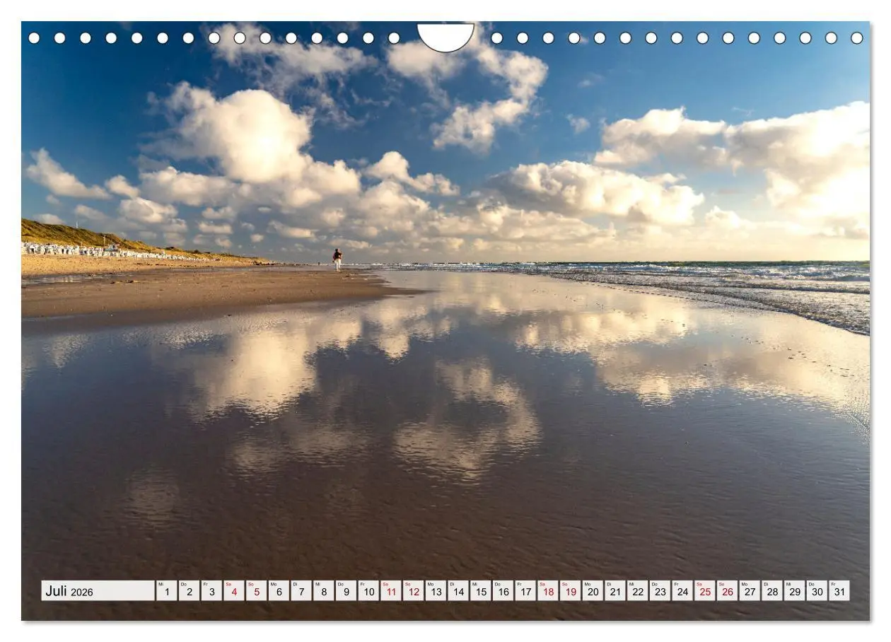 Bild: 9783457347867 | Deutschland - Insel Sylt (Wandkalender 2026 DIN A4 quer), CALVENDO...